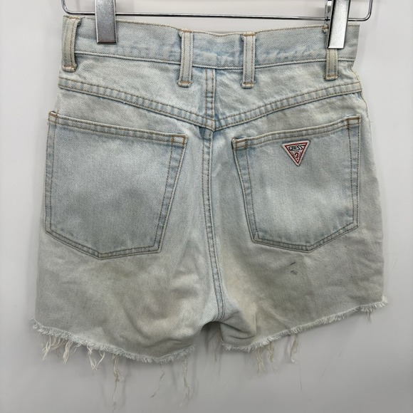 Guess Pants - Guess Jean Shorts Womens Size 26 Blue Cut Off‎ Daisy Dukes Cotton 3"